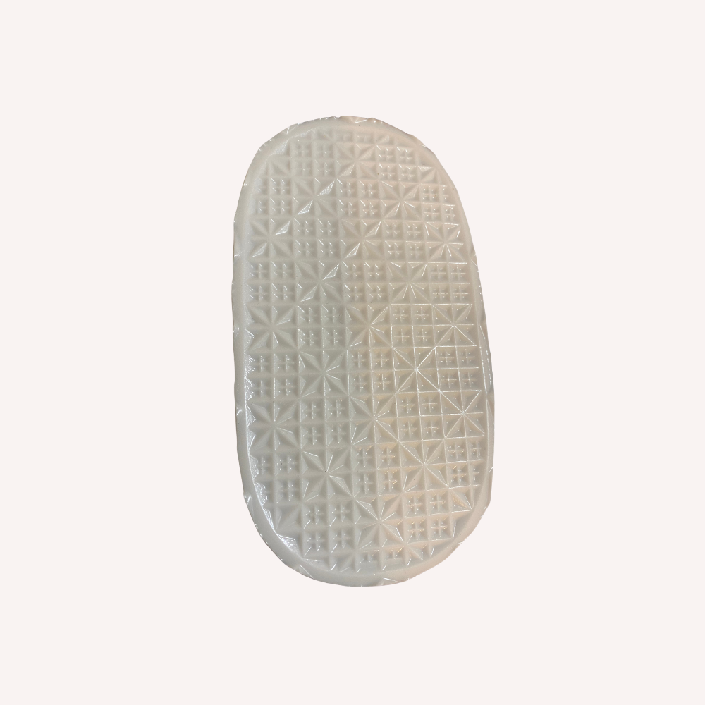 Oval Druzy Pattern Inlay
