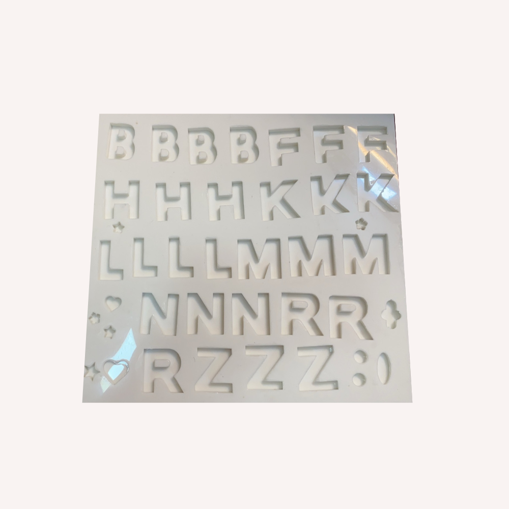 Custom Alphabets Mold