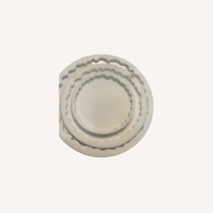 Irregular Edges Round Tray Mold